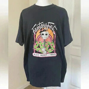 Super RARE 1985 Fantasy Fest Key West Single Stitch Shirt Size XL MINT Condition